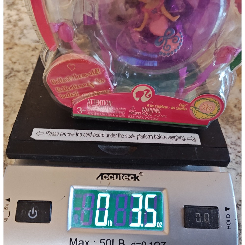 Barbie Peek-a-boo Petites Kids Purple Caley of the Caribbean Mermaid 80 - Picture 9 of 9